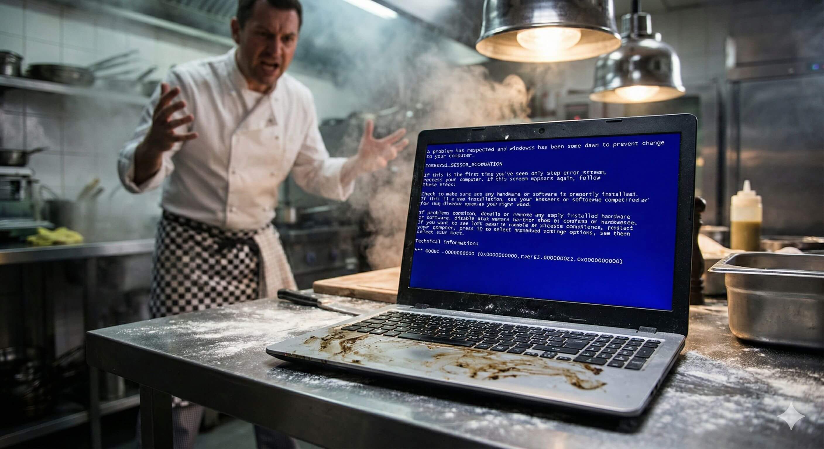 Fallo de equipo en cocina